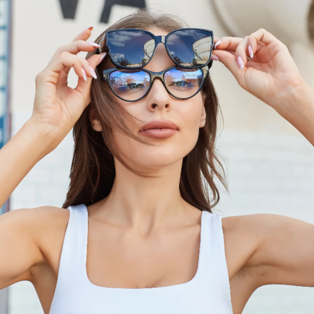 Sovraocchiali polarizzati da donna